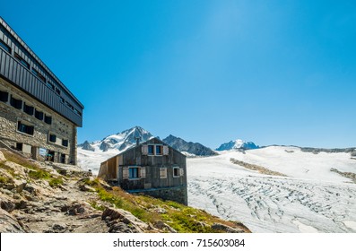 Refuge Albert Premier and Le Tour glacier, Chamonix Mont Blanc, France