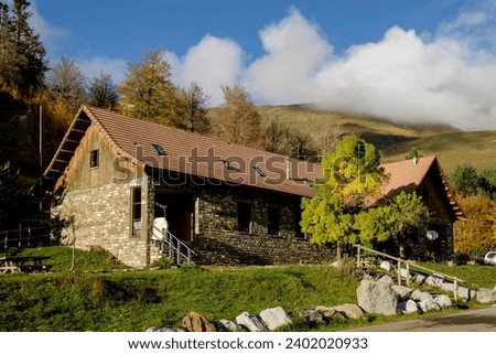 refugio de Linza, Parque natural de los Valles Occidentales, Huesca, cordillera de los pirineos, Spain, Europe