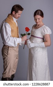 Regency Couple In Love