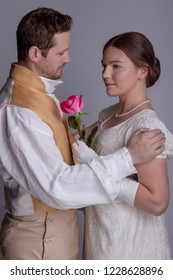 Regency Couple In Love