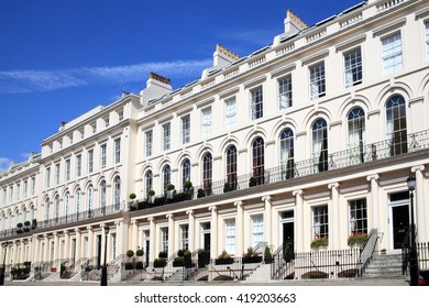 Regency Georgian Terraced Town Houses In, London ,England