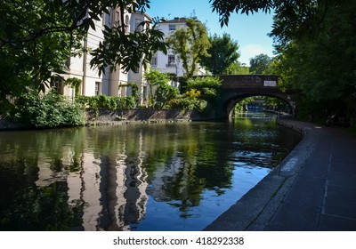 Regent's Canal In North London, UK