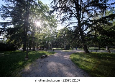 Reggio Emilia park of the people in sunny day. High quality photo - Shutterstock ID 2259352109