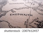 Region of Enedwaith on the map of Middle-earth.