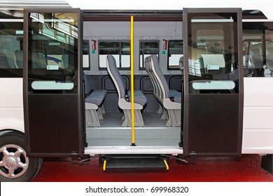 Download Open Bus Door High Res Stock Images Shutterstock