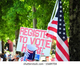 Register To Vote Rally.