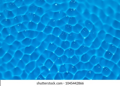 Regular Water Texture. Cymatics The Term Was Coined By Hans Jenny, A Swiss Follower Of The School Of Philosophy Known As Anthroposophy. Typically, The Surface Of A Plate, Diaphragm Or Membrane Vibrate