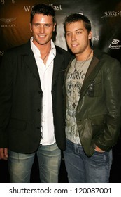 Reichen Lehmkuhl And Lance Bass At The William Rast Spring 2007 