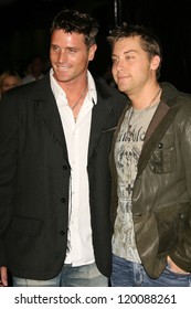 Reichen Lehmkuhl And Lance Bass At The William Rast Spring 2007 