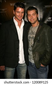 Reichen Lehmkuhl And Lance Bass At The William Rast Spring 2007 