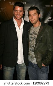 Reichen Lehmkuhl And Lance Bass At The William Rast Spring 2007 