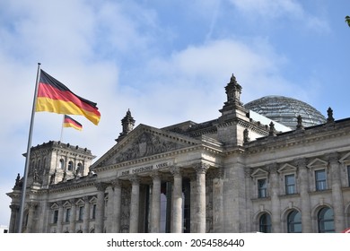 The Reichstag Building Of Berlin