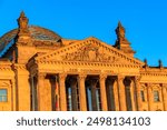 Reichstag building in Berlin, Germany