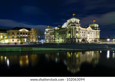 Similar – Reichstag Berlin Summer