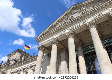 The Reichstag Dome In Berlin