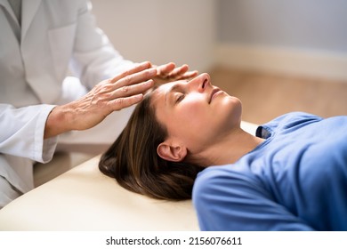 Reiki Therapy Alternative Healing Massage For Woman