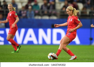 REIMS, FRANCE-JUNE 11: Lindsey Horan Of USA In Action During The 2019 FIFA Women's World Cup France Group F Match Between USA And Thailand At Stade Auguste Delaune