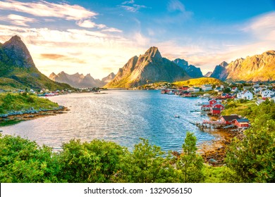 Reine In Lofoten, Norway 