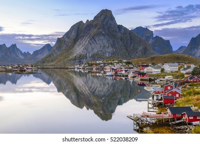 Reine Village In Lofoten, Norway