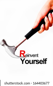 Reinvent Yourself Concept