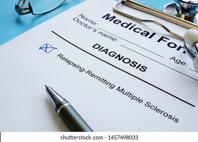 Relapsing-remitting Multiple Sclerosis Diagnosis In Form.