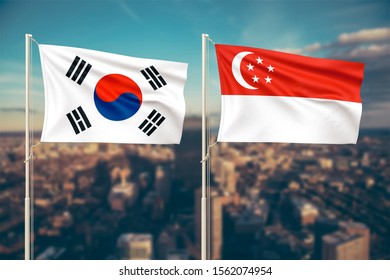 Korea Flagge Stock Photos Images Photography Shutterstock