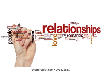 Relationships Word Cloud Concept Stock Photo 291672851 | Shutterstock