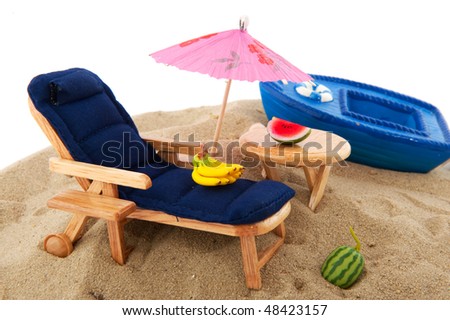 RElax on the bed at the tranquil beach