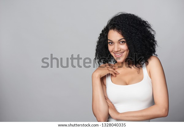 Relaxed Mixed Race African American Caucasian Stock Photo Edit