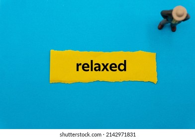short relax word