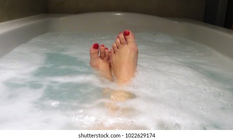 Bubble Bath Feet Images, Stock Photos 