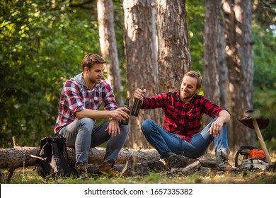 Relaxing Camping Experience. drink beer at picnic. campfire life story. spend free time together. family camping. hiking adventure. picnic in tourism camp. friends relaxing in park together. - Powered by Shutterstock