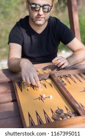 Relaxing With Playing Backgammon