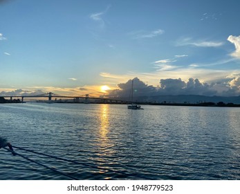 Relaxing Sunset In Mactan Island