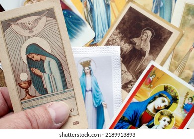 Religious Images.  Virgin Mary.  Religious Symbol.  03-30-2019