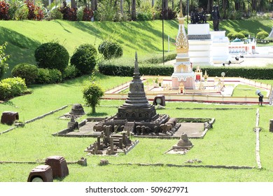 Religious place ,Mini Siam , Pattaya ,Thailand. - Shutterstock ID 509627971