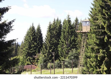 The Remainder Of Iron Curtain At Bucina, Czech Republic