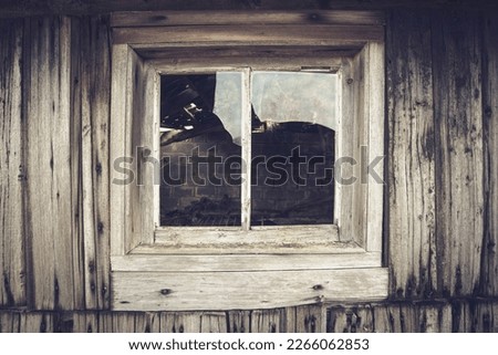 Similar – Image, Stock Photo [ ] Hut Window Warmth