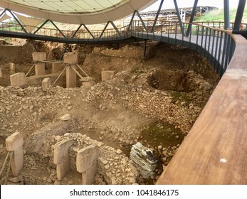 Remains Ancient Neolithic Sanctuary Built On Stock Photo Shutterstock