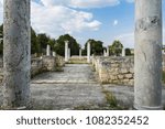 Remains of the ancient roman fortress Abrittus, Bulgaria