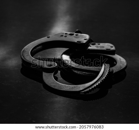 The remains of handcuffs fetish