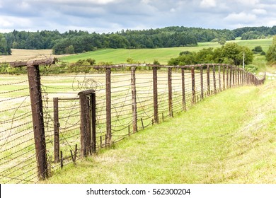 Remains Of Iron Curtain, Cizov, Czech Republic