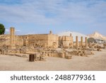 Remains of Hisham’s Palace aka Khirbet al Mafjar,  archeological sites in Jericho city