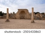 Remains of Hisham’s Palace aka Khirbet al Mafjar,  archeological sites in Jericho city