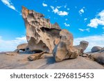 Remarkable Rocks, naturally sculpted rock formations reminiscent of Henry Moore