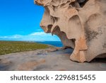 Remarkable Rocks, naturally sculpted rock formations reminiscent of Henry Moore