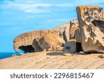 Remarkable Rocks, naturally sculpted rock formations reminiscent of Henry Moore