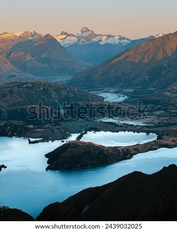 The Remarkable View Of Lake In New Zealand 