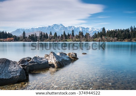 The Remarkables and Lake Wakatipu | Queenstown, NEW ZEALAND