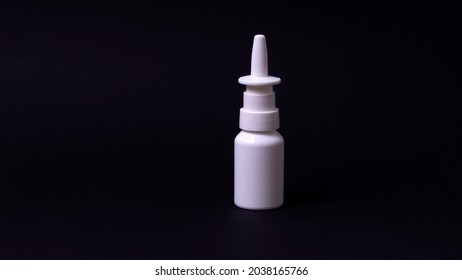 Remedy For The Common Cold On A Black Background